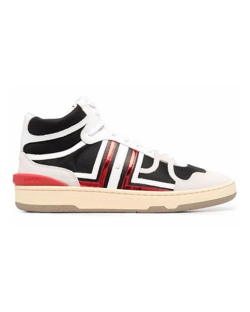 Lanvin Clay High Top -Turnschuhe Schwarz