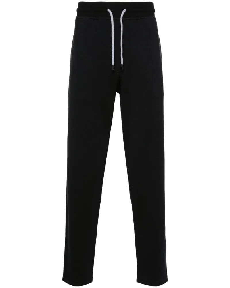 Brunello Cucinelli Baumwollmischung Jogginghosen Black