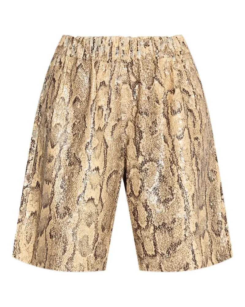 Dries van Noten Trocknen van Note Pomy bis Emb 1483 W.W.Pants Beige