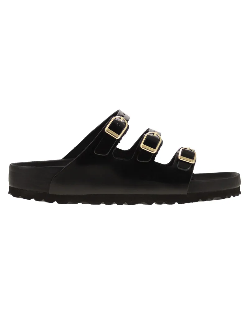 Birkenstock Florida Sandale mit Schnallen Black