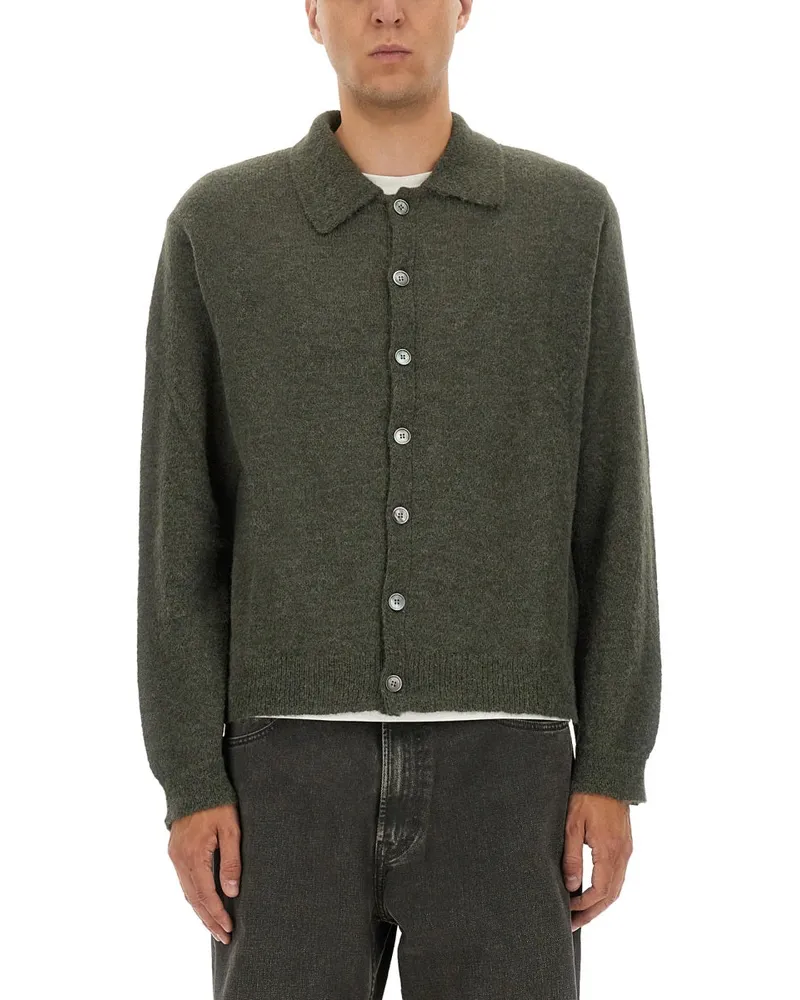 Our Legacy Unser Vermächtnis Alapaca Cardigan Green