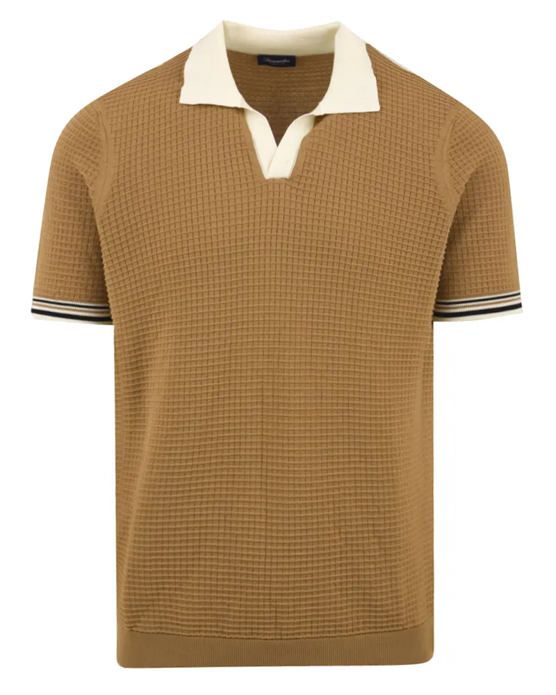 Drumohr  T -Shirts und Polos braun Brown