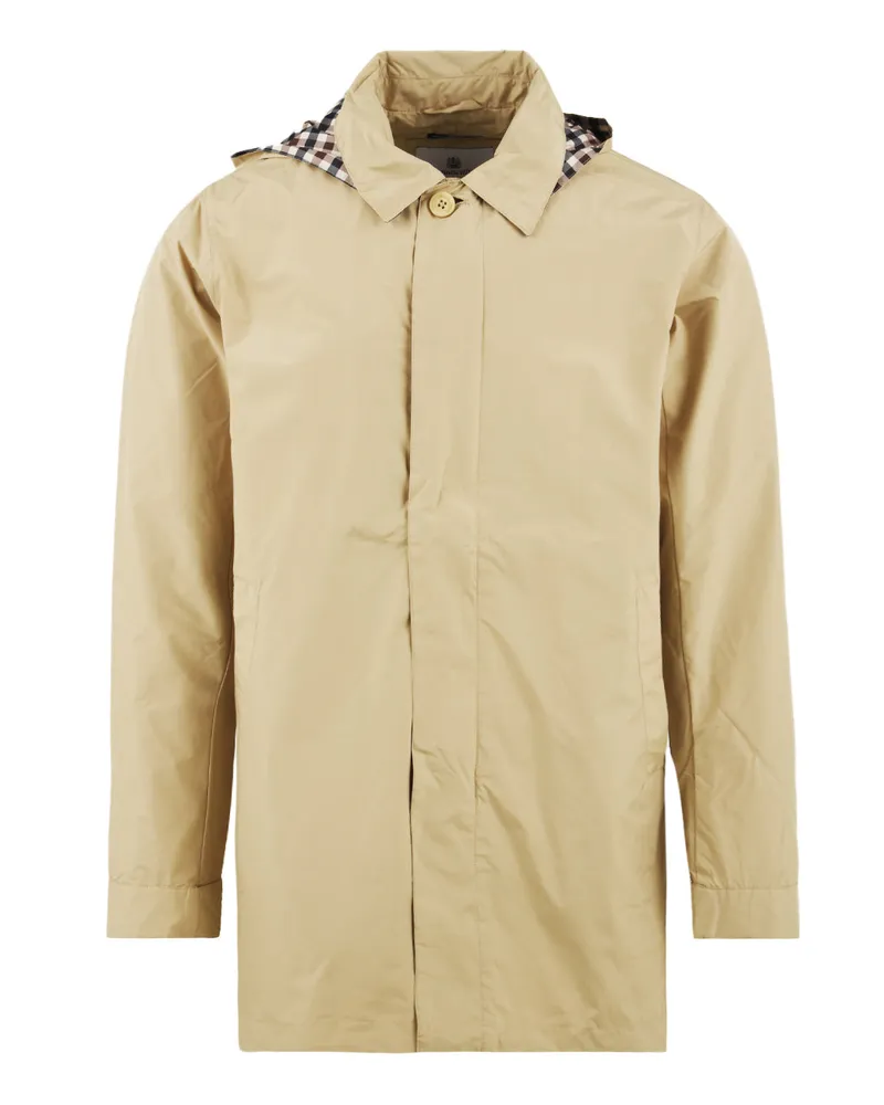 Aquascutum Coats Beige Beige