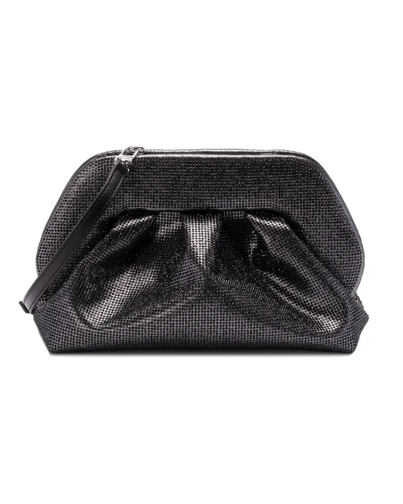 THEMOIRÈ Borsa A Tracolla Tia Strass Schwarz Black