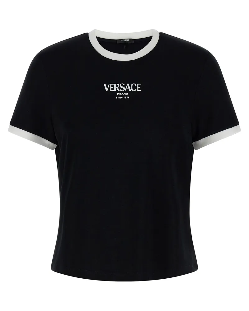 Versace T-Shirt mit „Versace-Logo White
