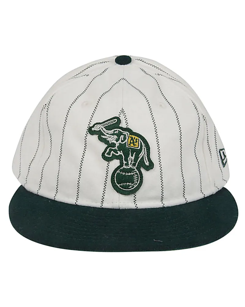 New Era 59 Fifty Oakland Athletics Cap White