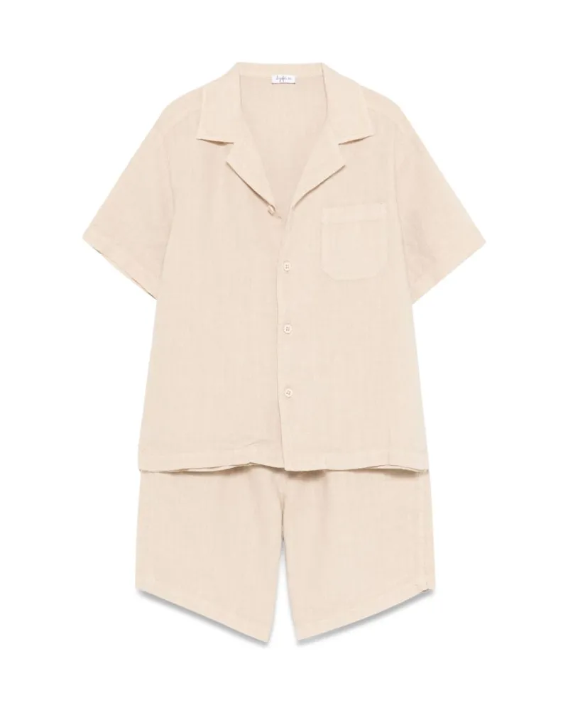 Il Gufo zweiteiliger Anzug Beige