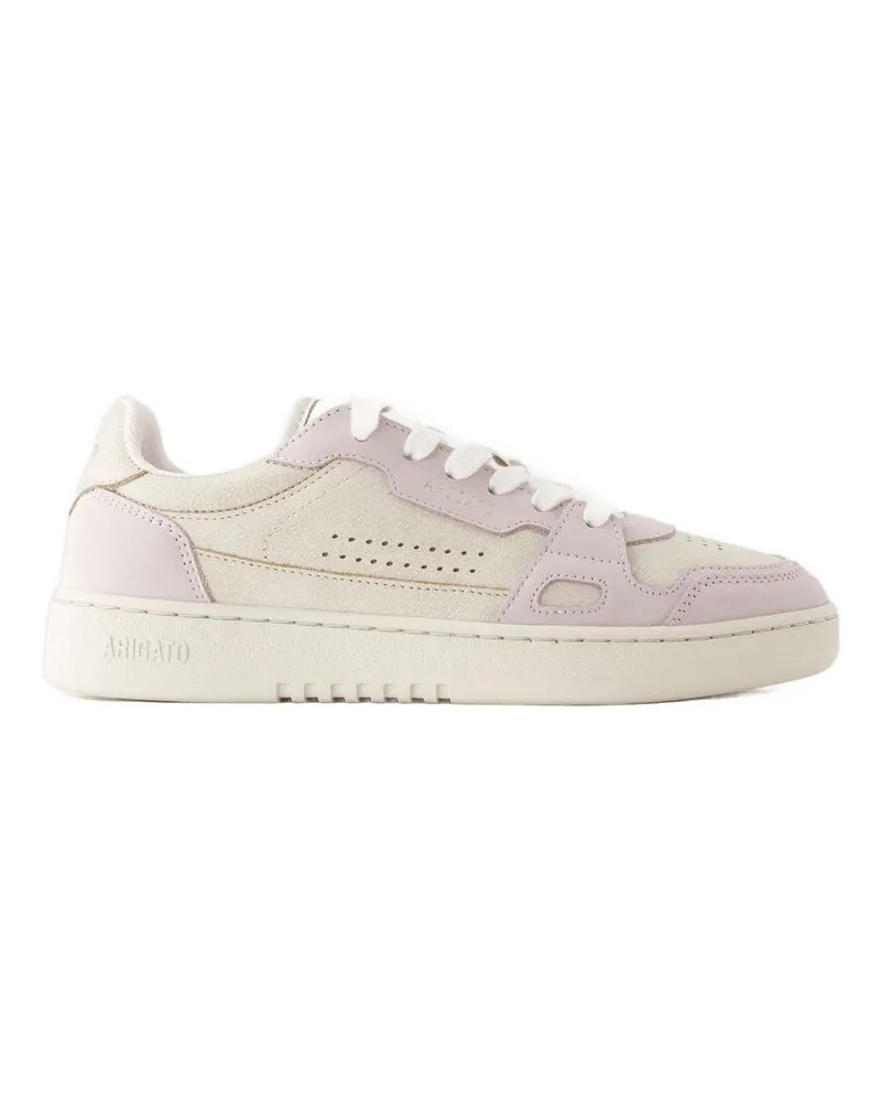Axel Arigato Würfel lo Sneakers  Leder Beige/Lilac Beige