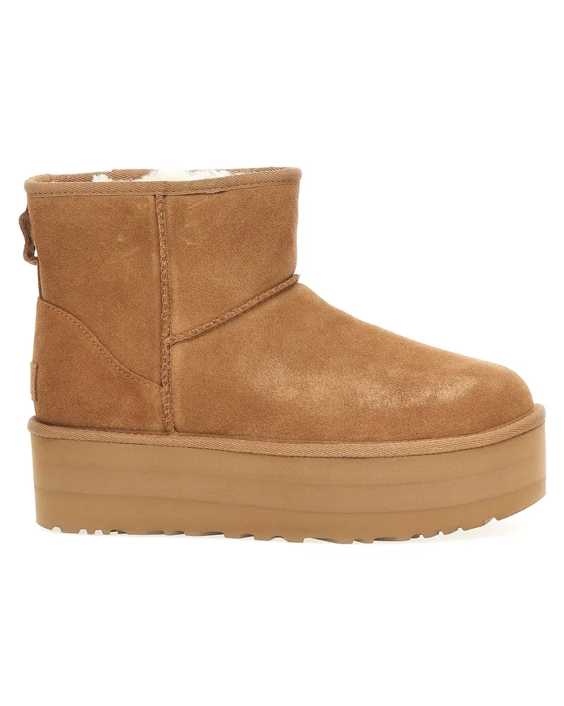 UGG Classic Mini Platform' Knöchelstiefel Brown