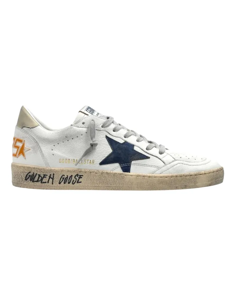 Golden Goose Golden Gänse -Turnschuhe White