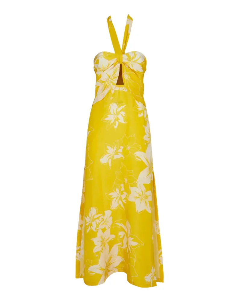 Raquel Diniz Kleider gelb Yellow