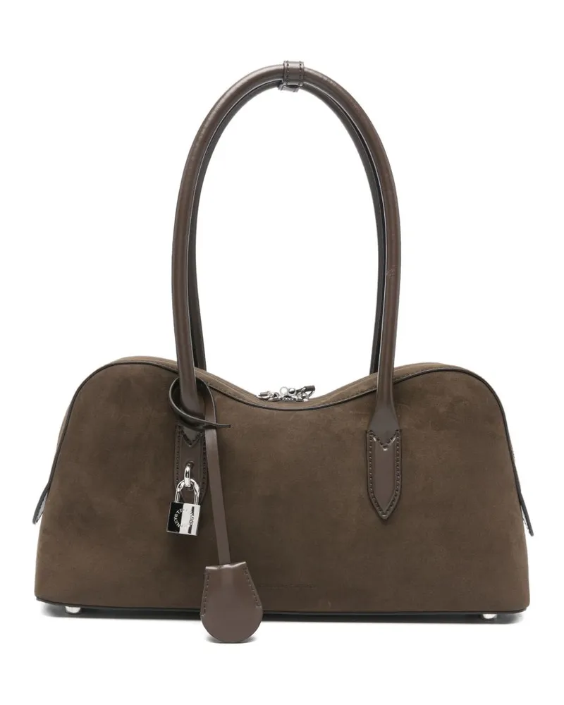 Stella McCartney Stella Ryder Mittelgroße Umhängetasche Brown