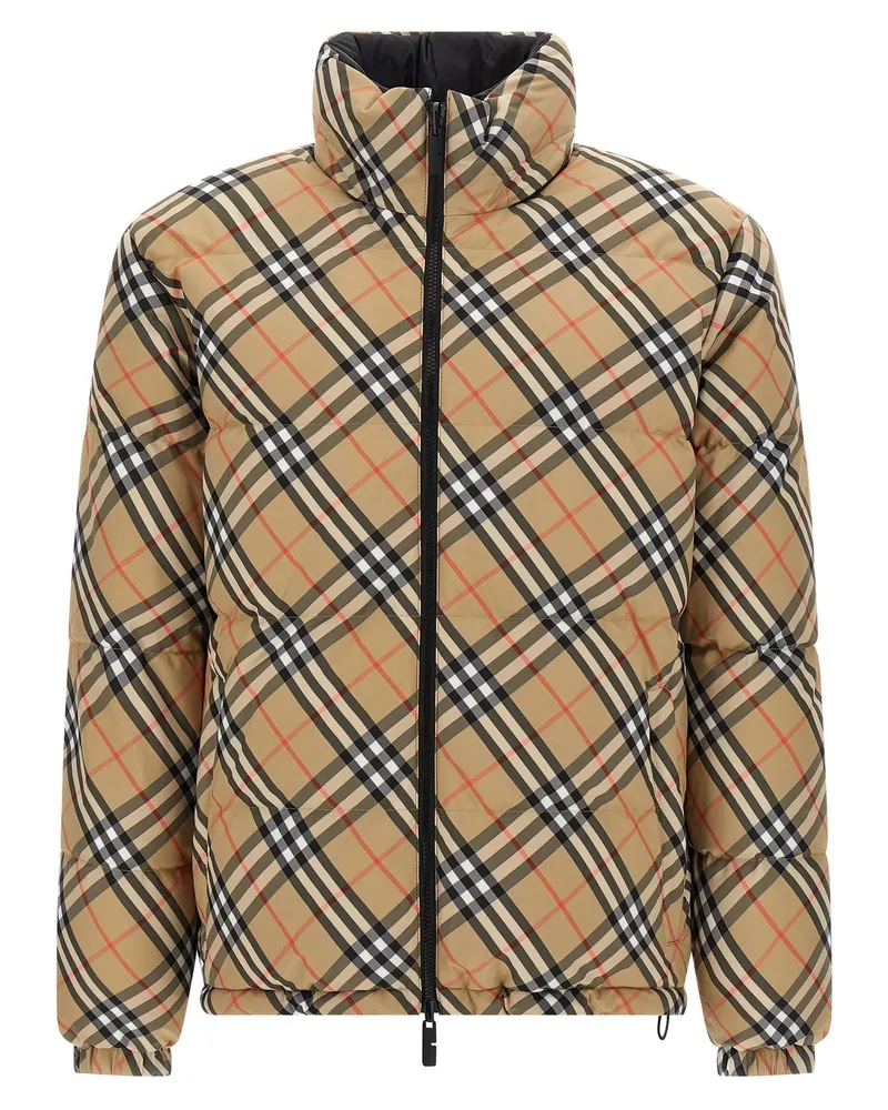 Burberry Snowdon' Down Jacke Beige