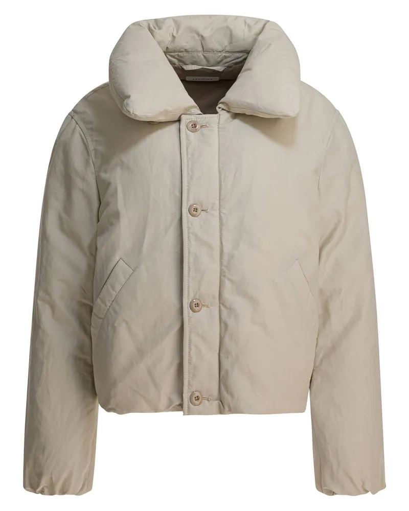 Christophe Lemaire Daunenjacke mit Steppdecke White