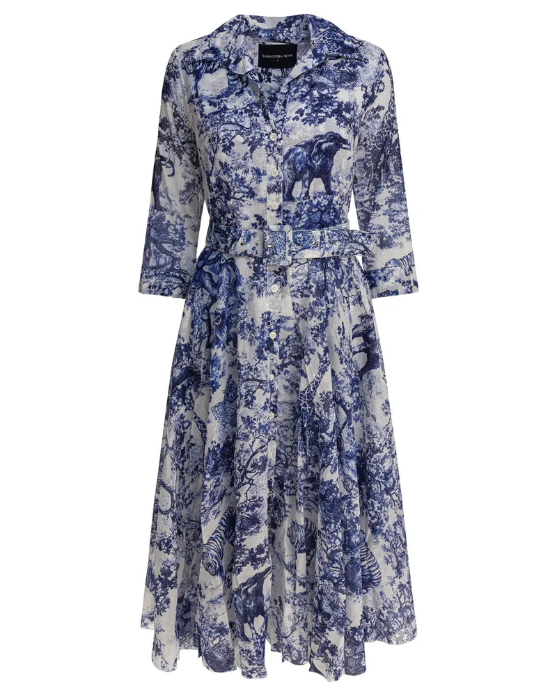 Samantha Sung Kleider Blue