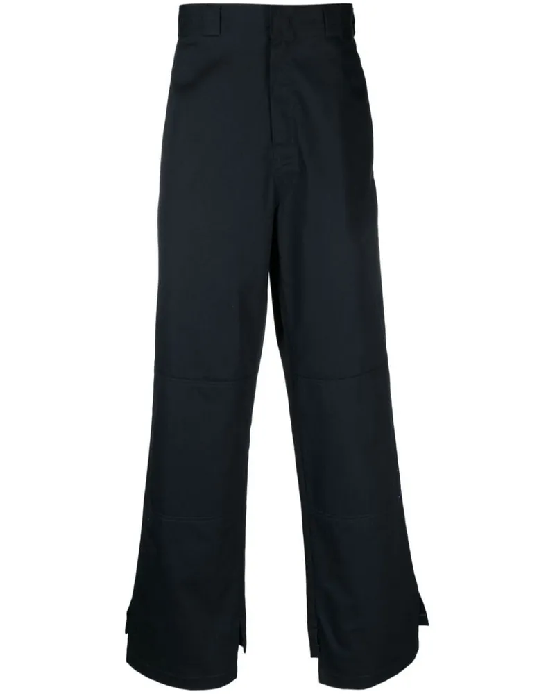 Palm Angels Wattestäbchenhosen Blue