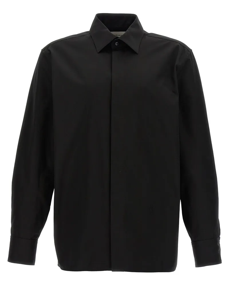 Saint Laurent Cassandre' Hemd Black