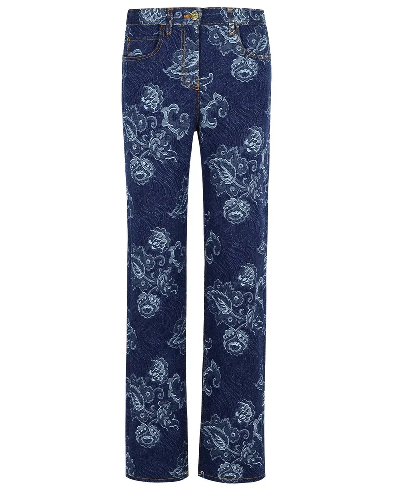 Etro Blue Denim Jeans Blue