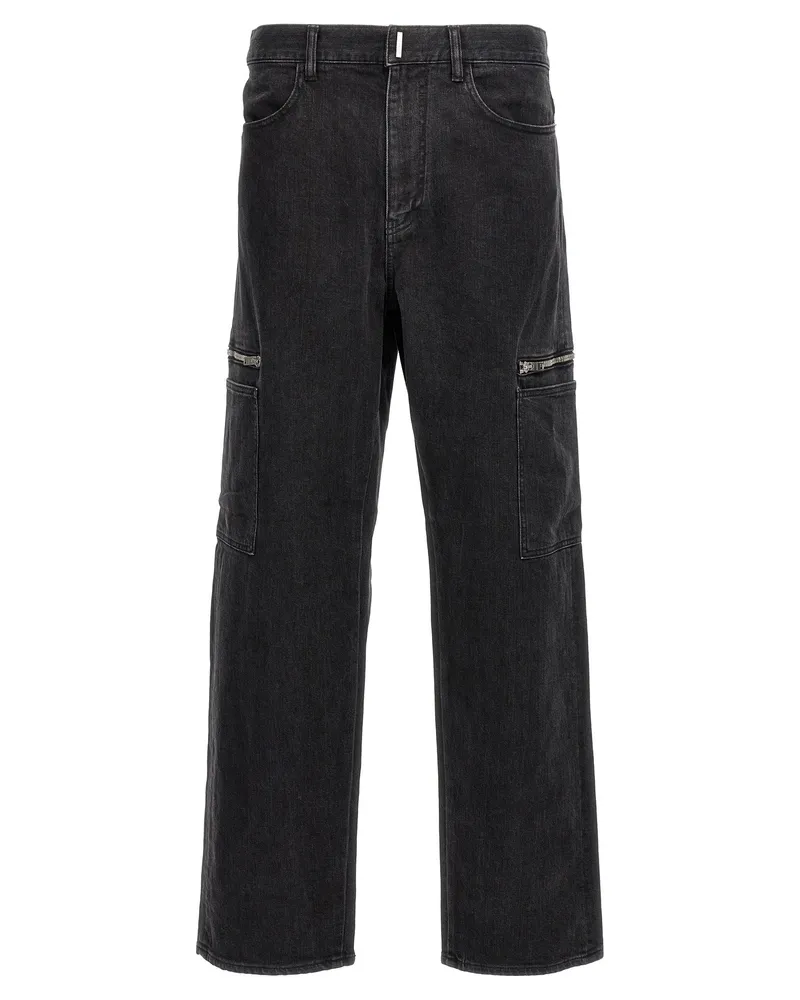 Givenchy Cargo Jeans Black