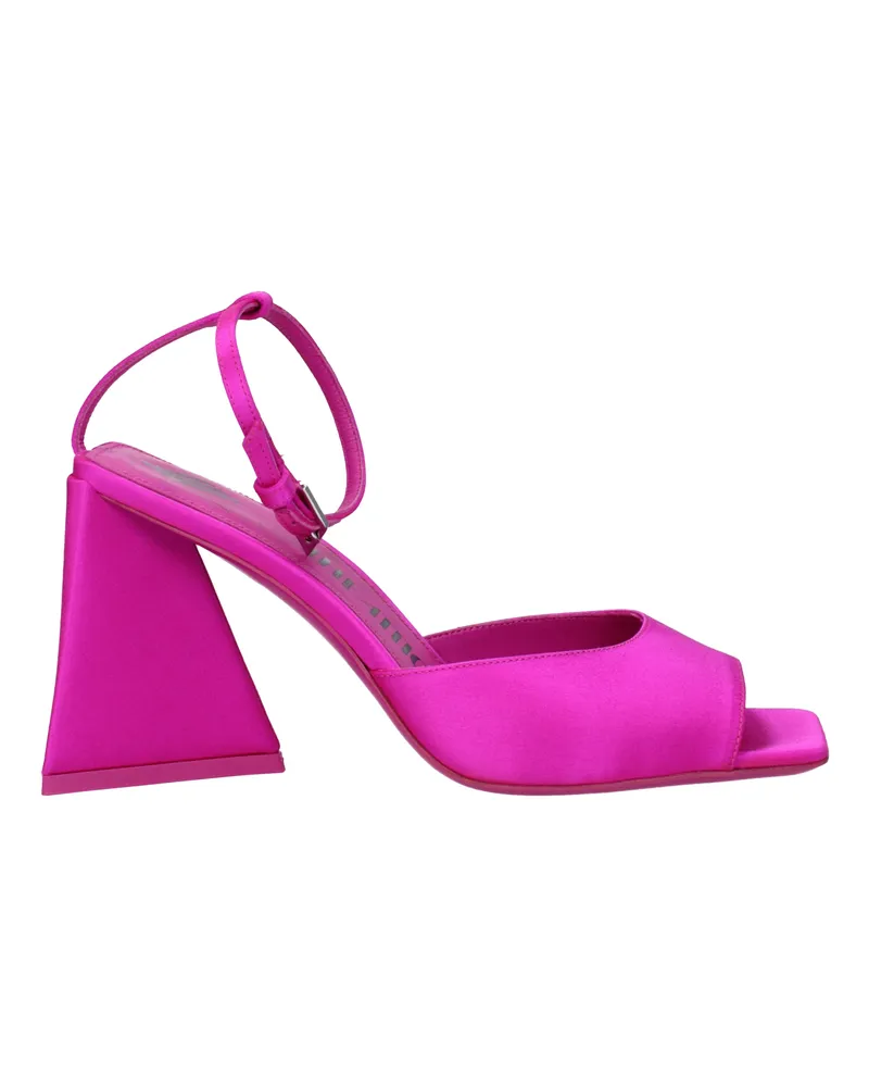 ATTICO Die Penthouse Sandals Piper Frau Satin Fuxia -