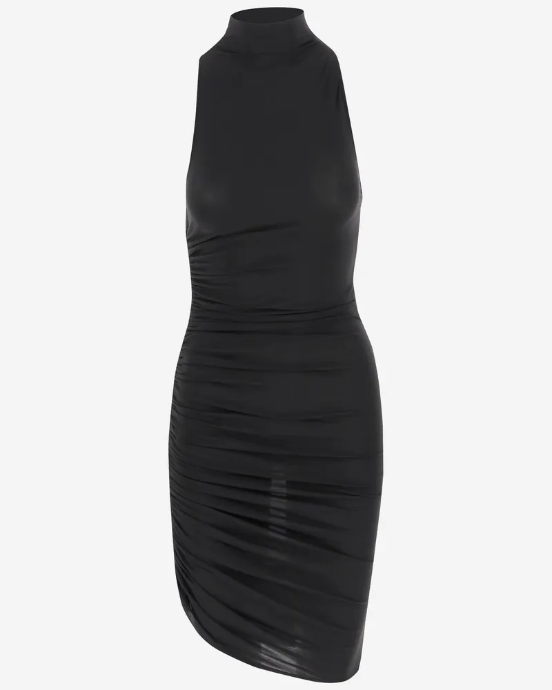 Jacquemus Square Short Kleid Black
