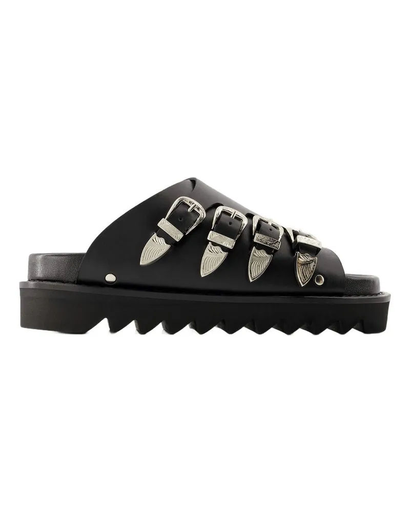 Toga AJ1304 Sandalen  Leder schwarz Black