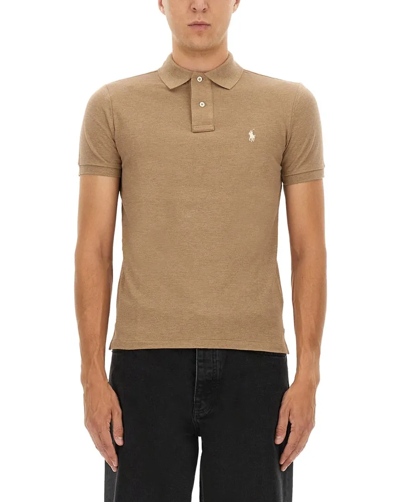 Ralph Lauren Cotton Polo Beige
