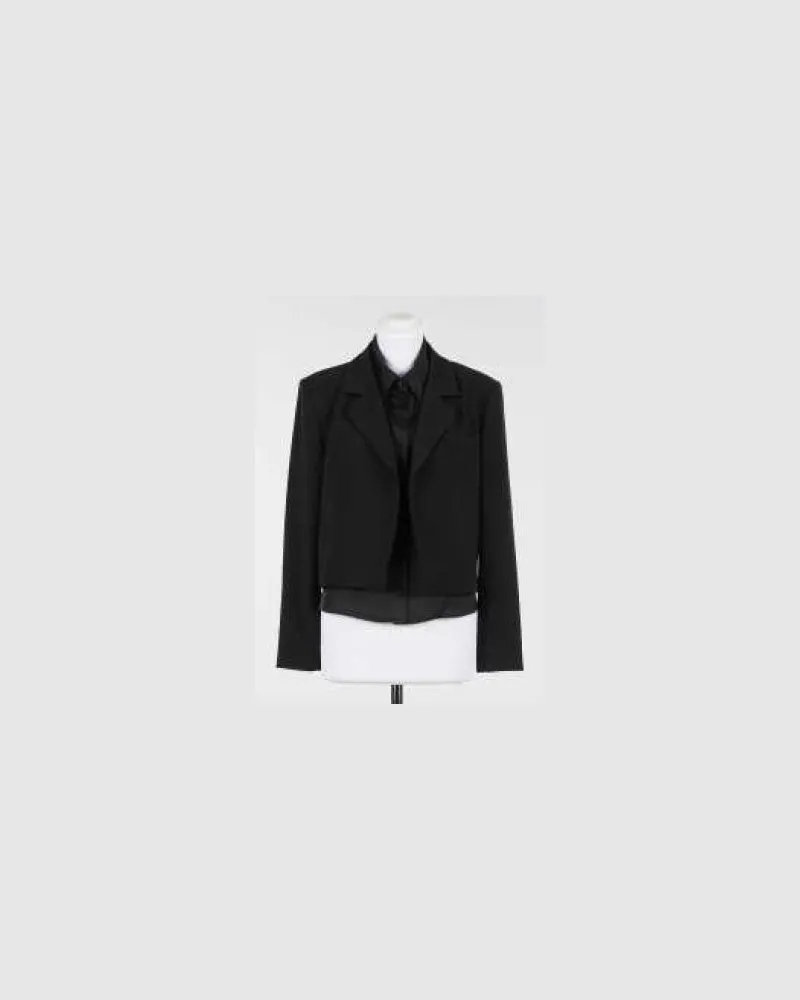 Twin-Set Twin -Set -Jacken schwarz Black