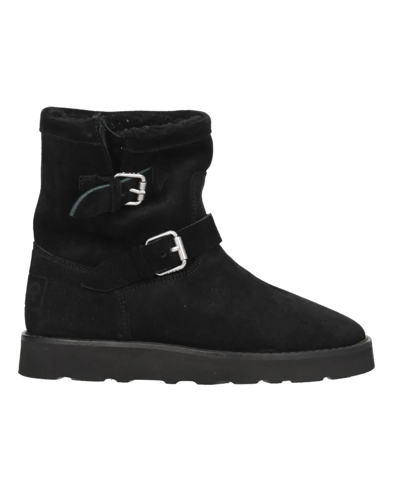 Kenzo Boots Frauen Wildleder schwarz -