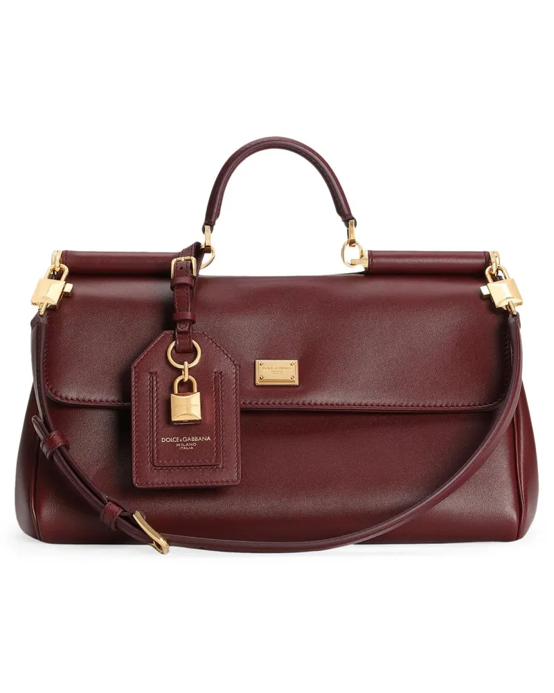 Dolce & Gabbana meine Sizilien" Handtasche Bordeaux