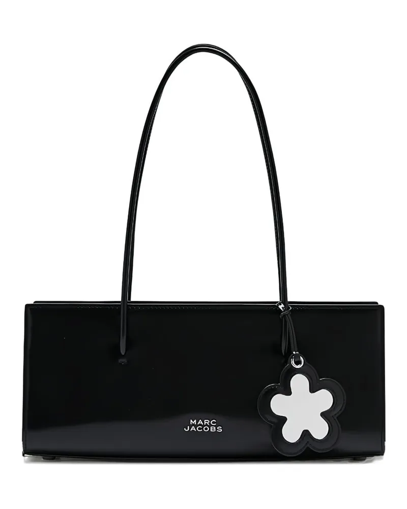 Marc Jacobs The Mirror Satchel Leder-Umhängetasche Black