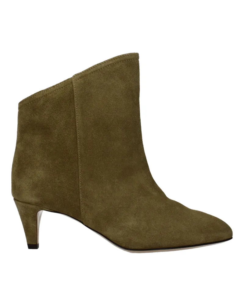 Isabel Marant City Damens Stiefel Wildleder Grau/Taupe -
