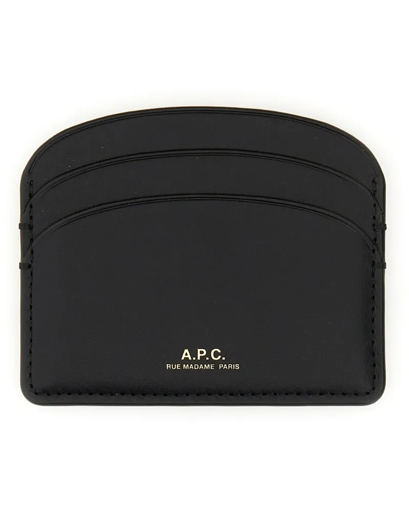 A.P.C. Demi Lune -Karteninhaber Black