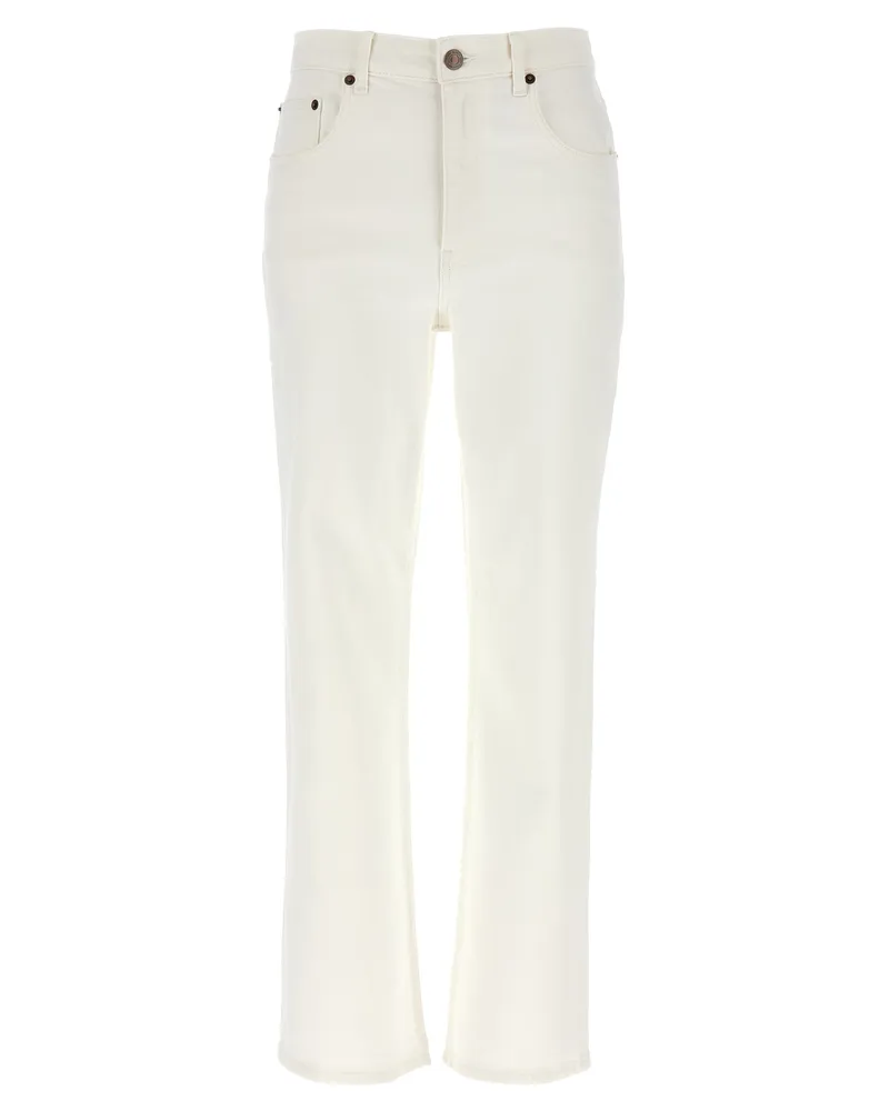 Tory Burch e Cropped Jeans White