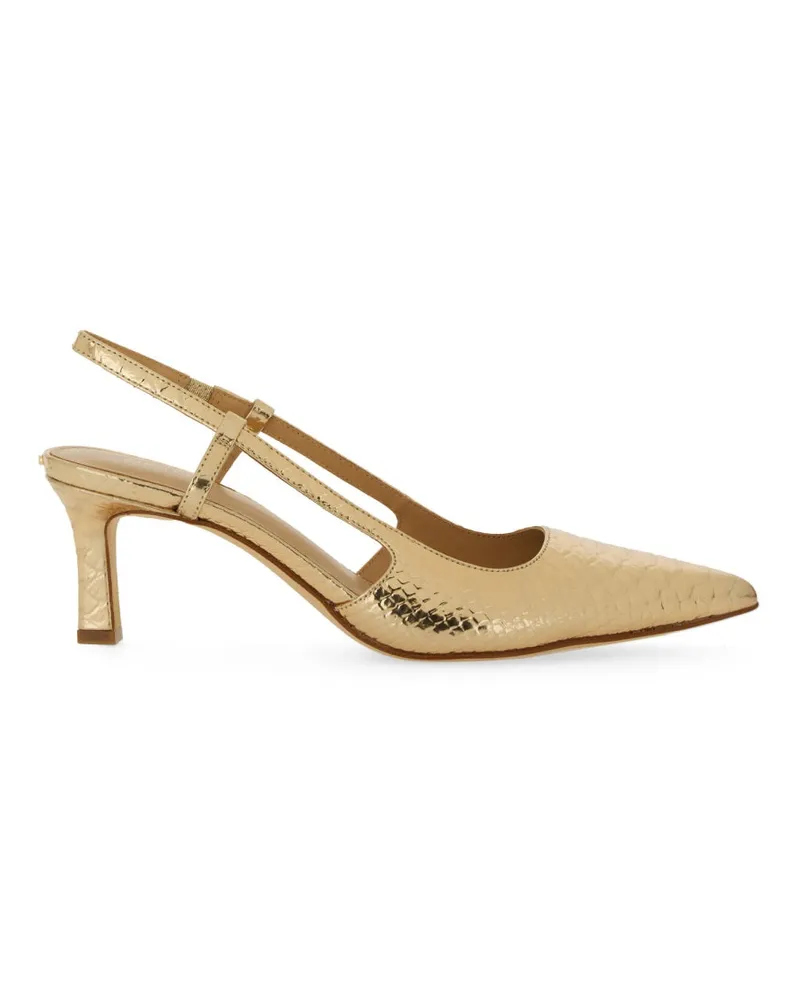 Michael Kors Michael von Michael Kors Slingback Pumps Gold