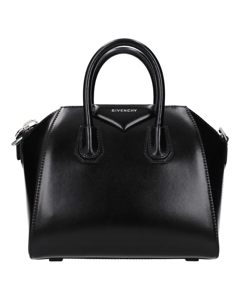 Givenchy Antigona Damens Handtasche aus schwarzem Leder -