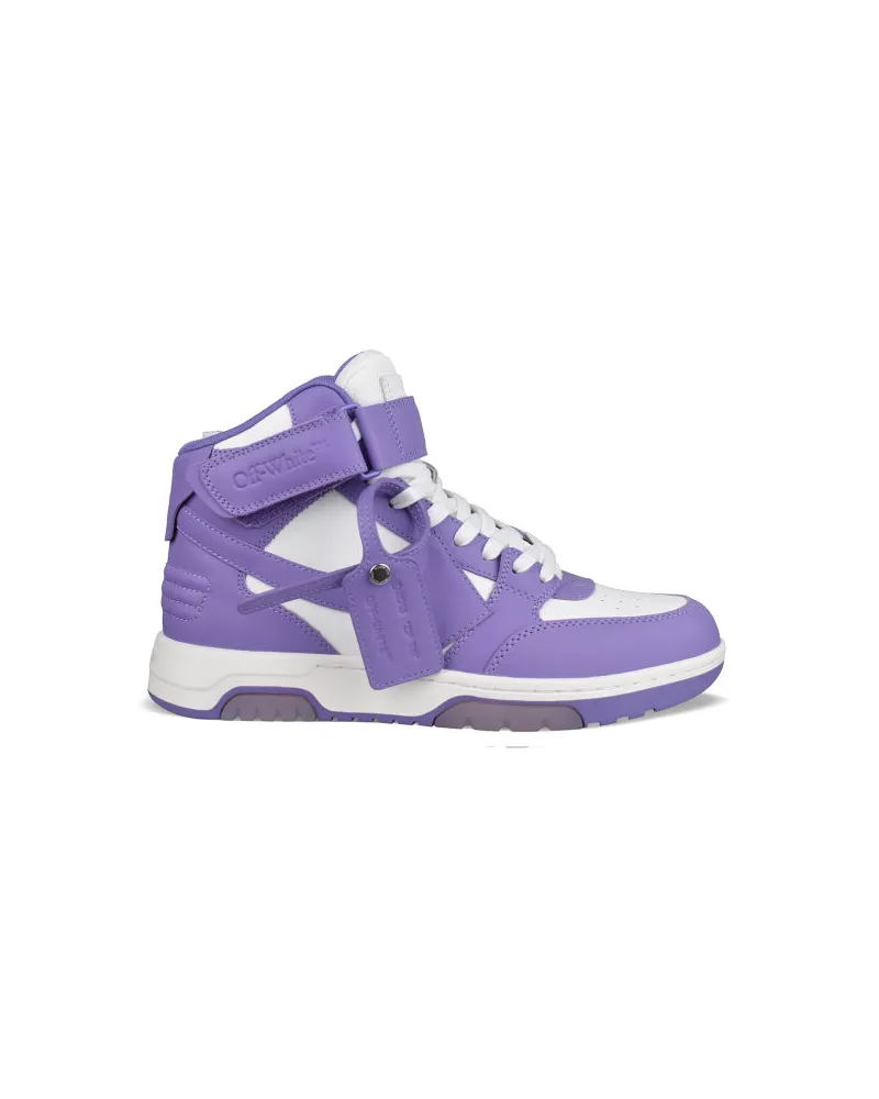 OFF-WHITE Out Of Off Office Mid -Turnschuhe Purple