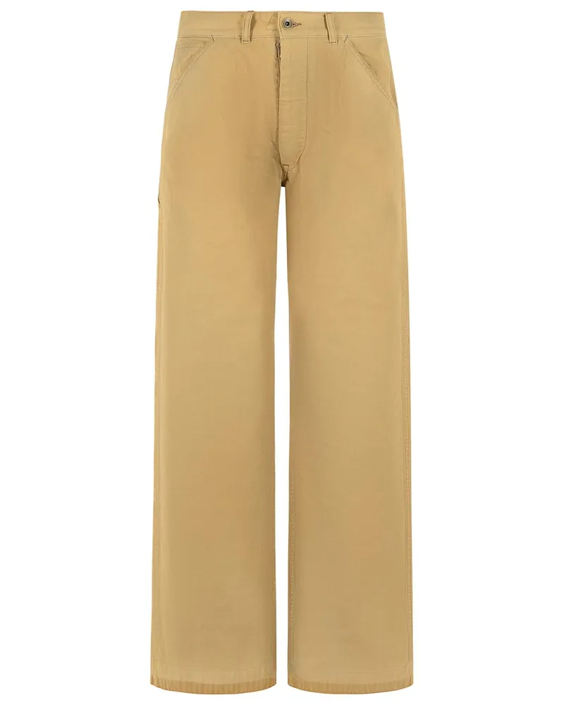 Maison Margiela Beige Baumwolljeans Beige