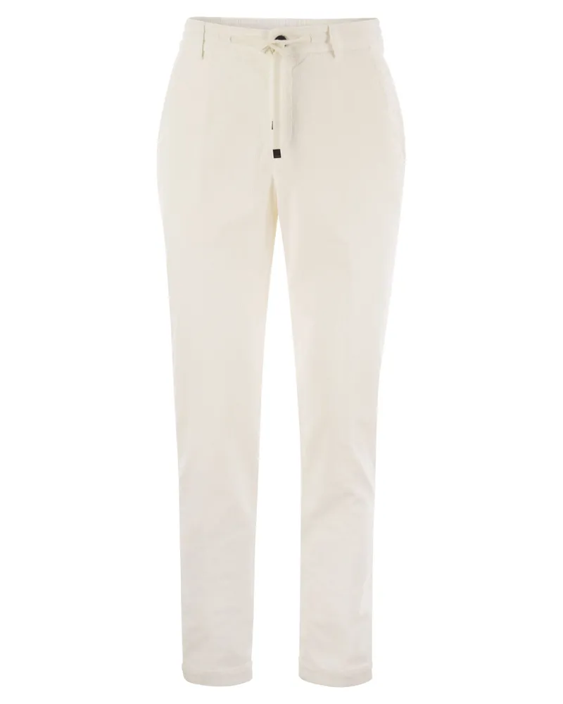 Peserico Cordhose White