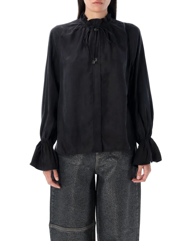 Ganni T -Shirts und Polos schwarz Black