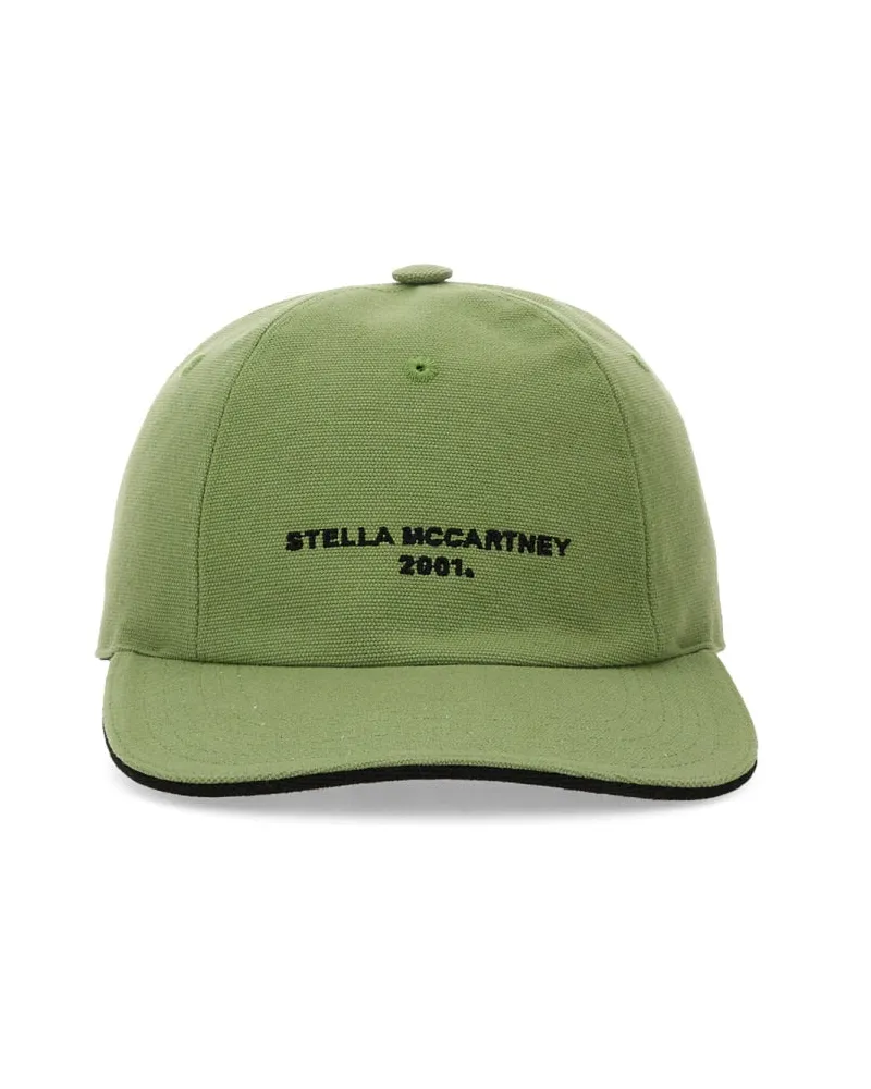 Stella McCartney Baseballhut mit Logo -Stickerei Brown