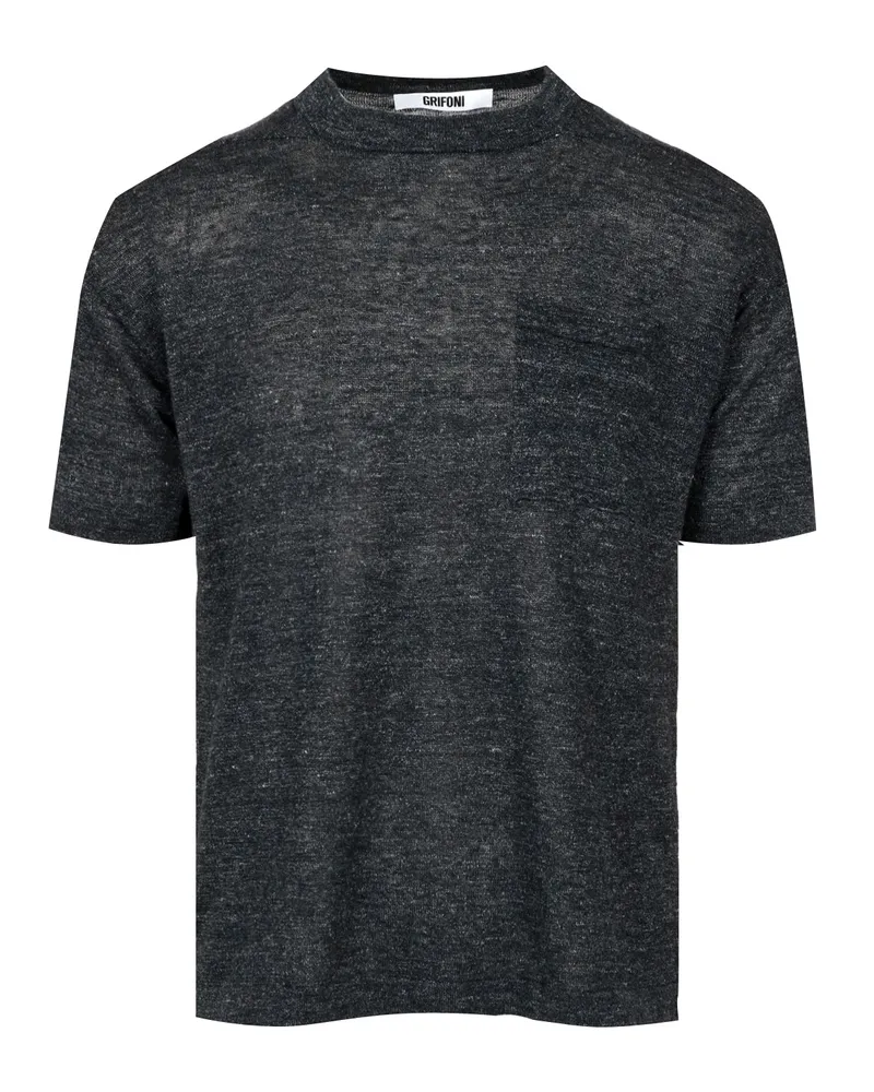 Mauro Grifoni T -Shirts und Polos grau Grey