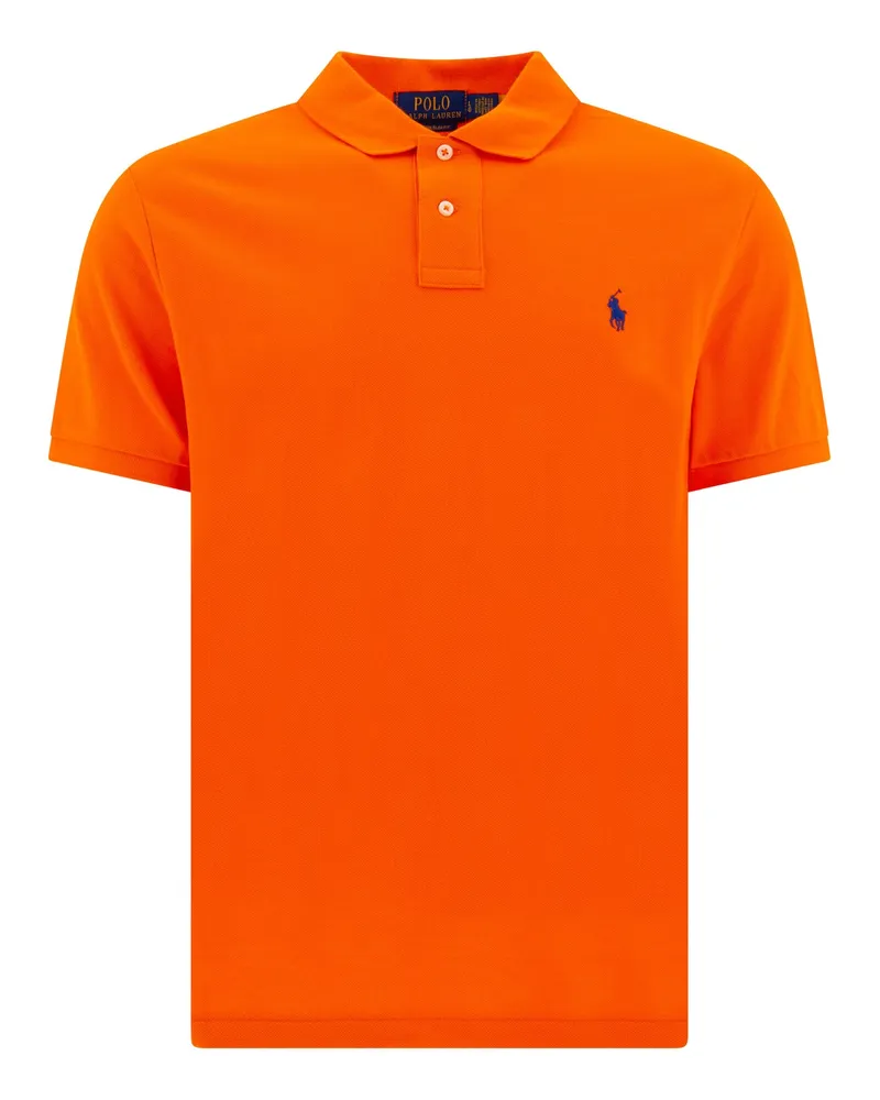 Ralph Lauren Piqué-Poloshirt Orange