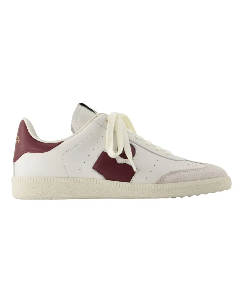 Isabel Marant Bryce GB Sneakers  Leder Weiß White