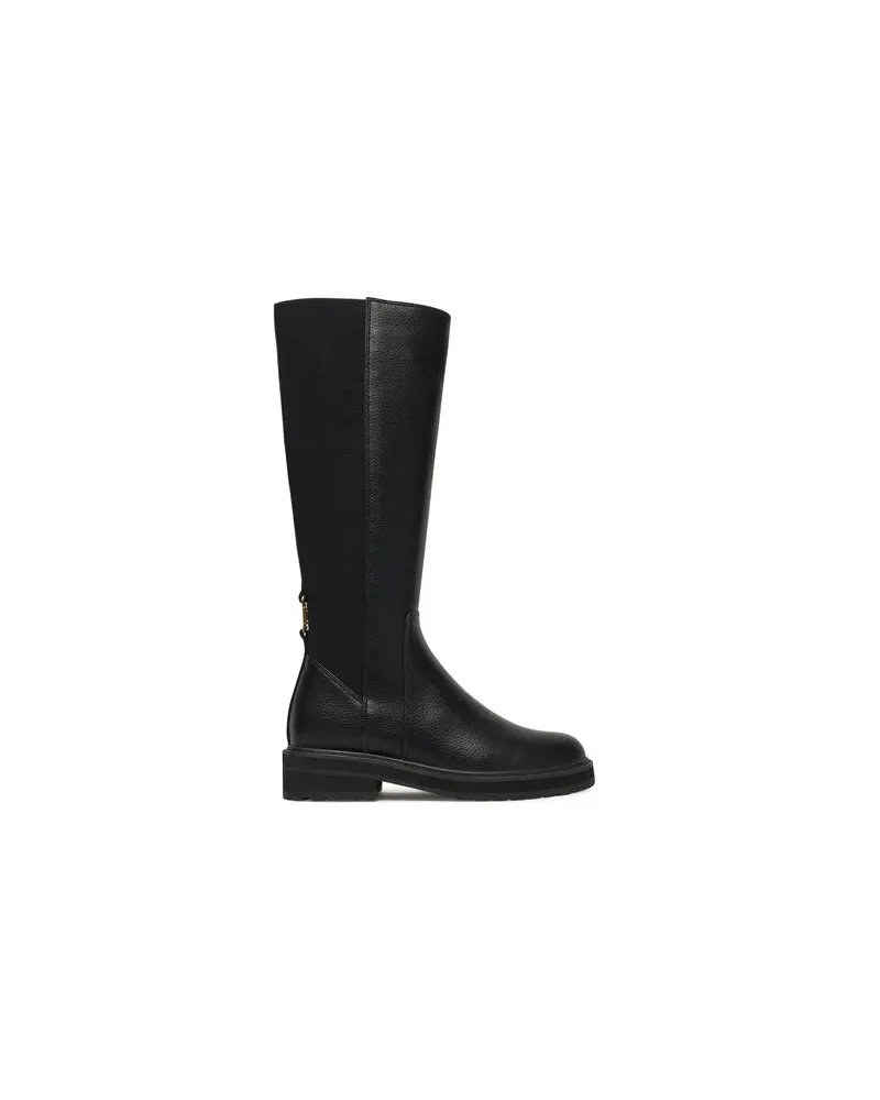 Twin-Set Hoher Twin-Set-Stiefel Black