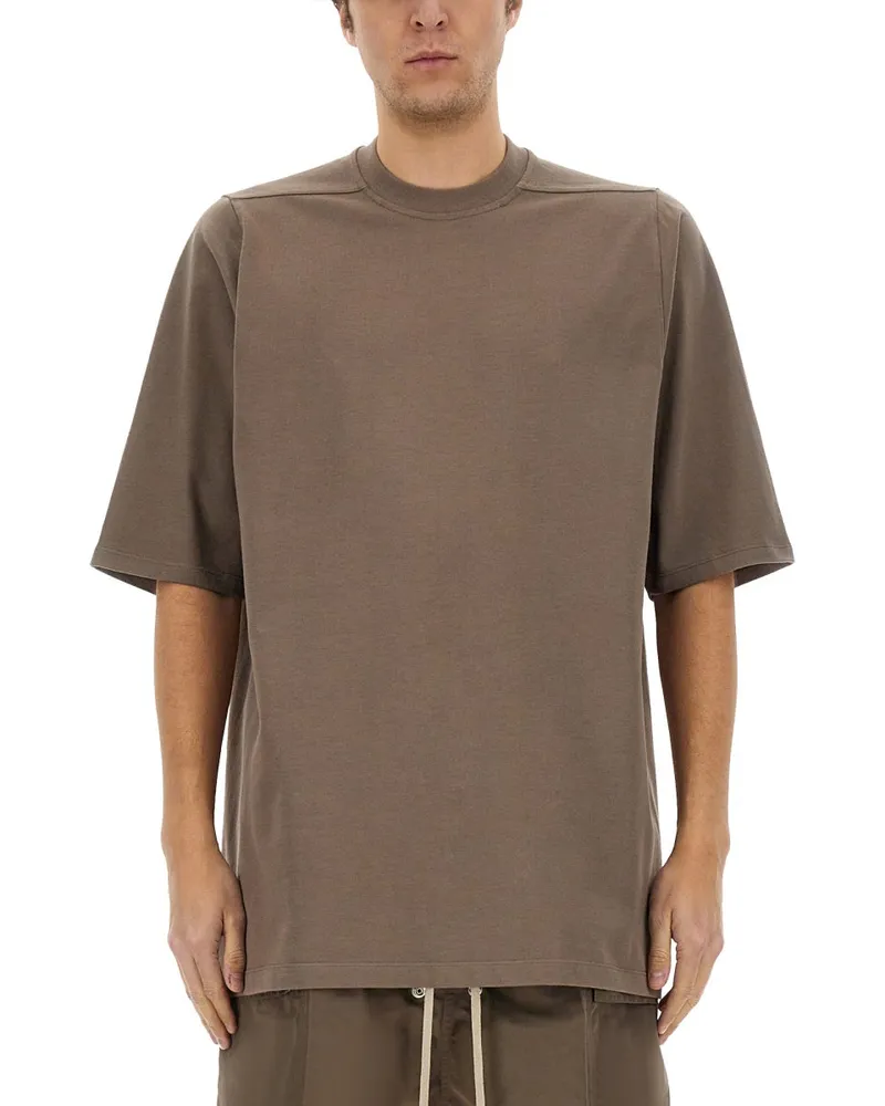 Rick Owens Jumbo" T -Shirt Dove
