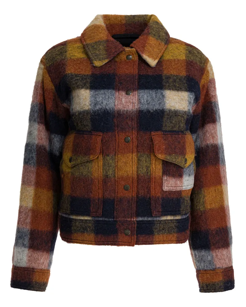 Filson Overshirt-Jacke aus Wolle Red