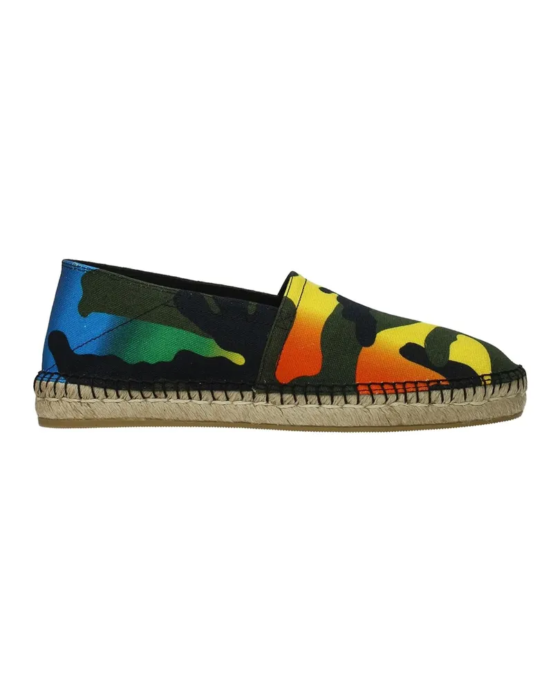 Valentino Garavani Valentino Garavani Canvas Espadrillas Grün