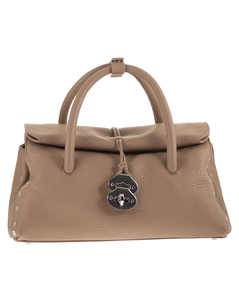 Zanellato Tasche aus genarbtem Leder „Dotta“ von  S Brown