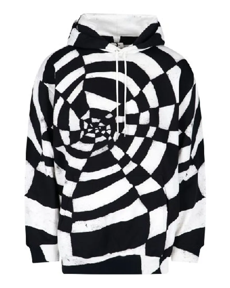 Celine Spider Kapuzen -Sweatshirt Schwarz